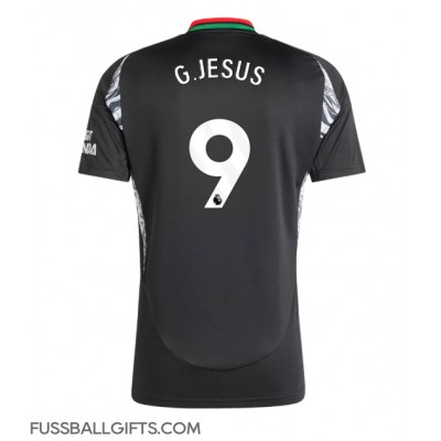 Arsenal Gabriel Jesus #9 Fußballbekleidung Auswärtstrikot 2024-25 Kurzarm Arsenal Gabriel Jesus #9 Fußballbekleidung Auswärtstrikot 2024-25 Kurzarm